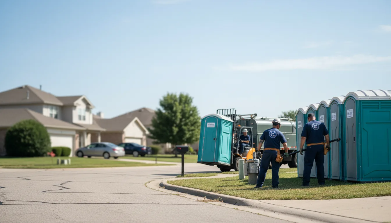Porta Potty Rental in Eucha, OK near me